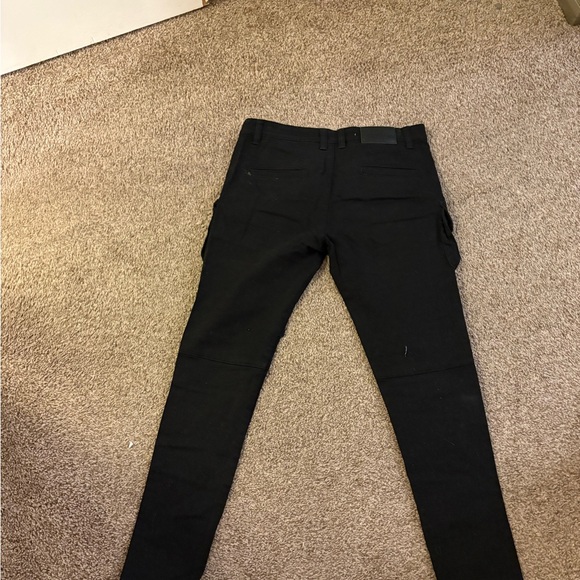 Black Cargo Pants - Picture 4 of 5